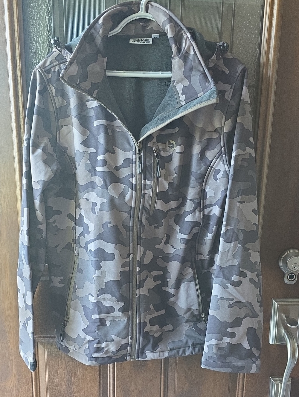Camouflage Softshell Jacket - Gray Camo